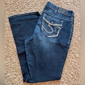 Silver Suki Bootcut 18x33